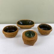 Vintage ethnic service