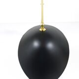 Articulated brass desk lamp in the style of Angelo Lelli, mid-century, Italy, 1950s.