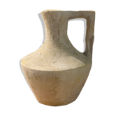 Smooth terracotta vase