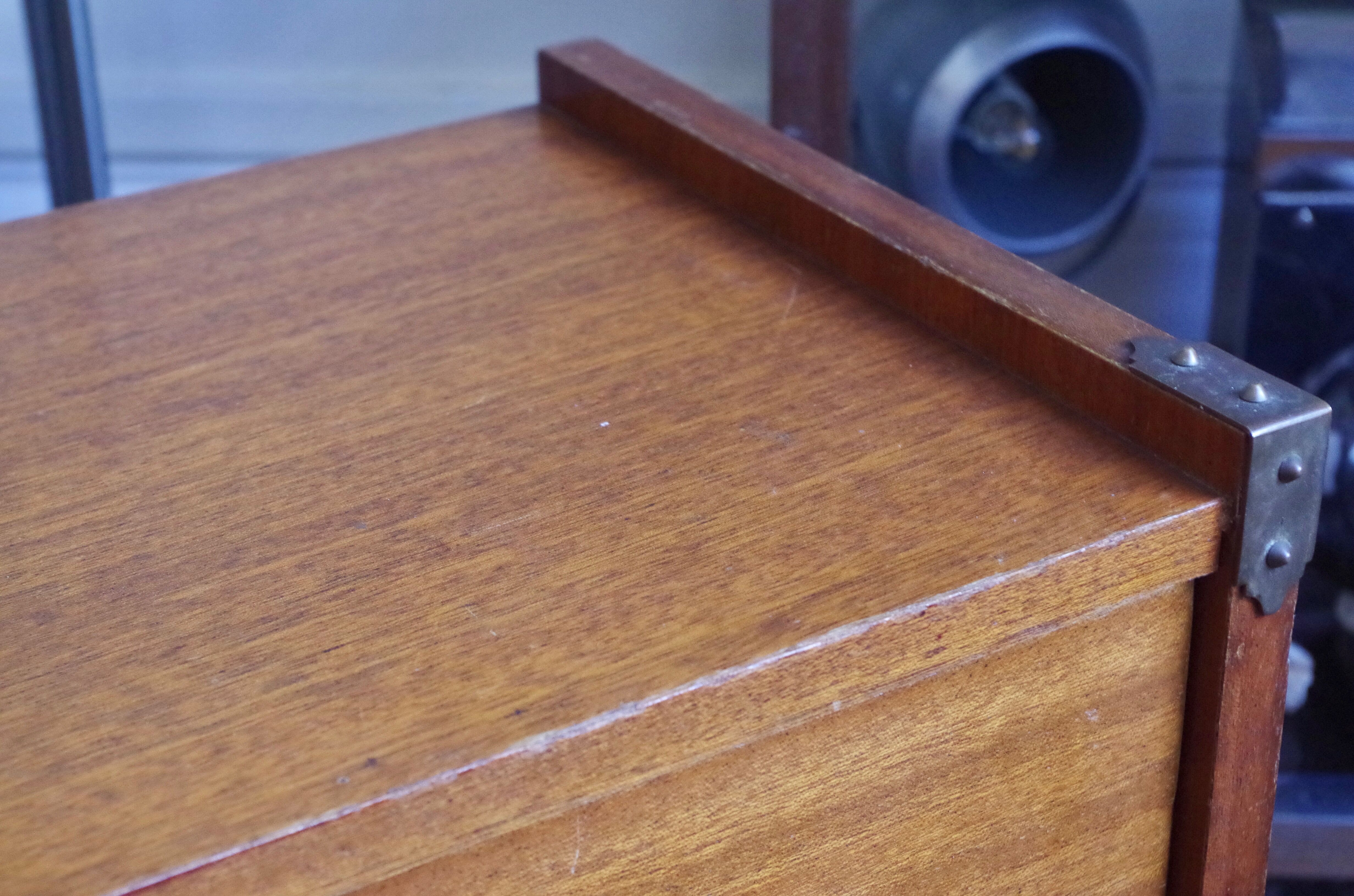 Vintage boat marine bedside table 70's