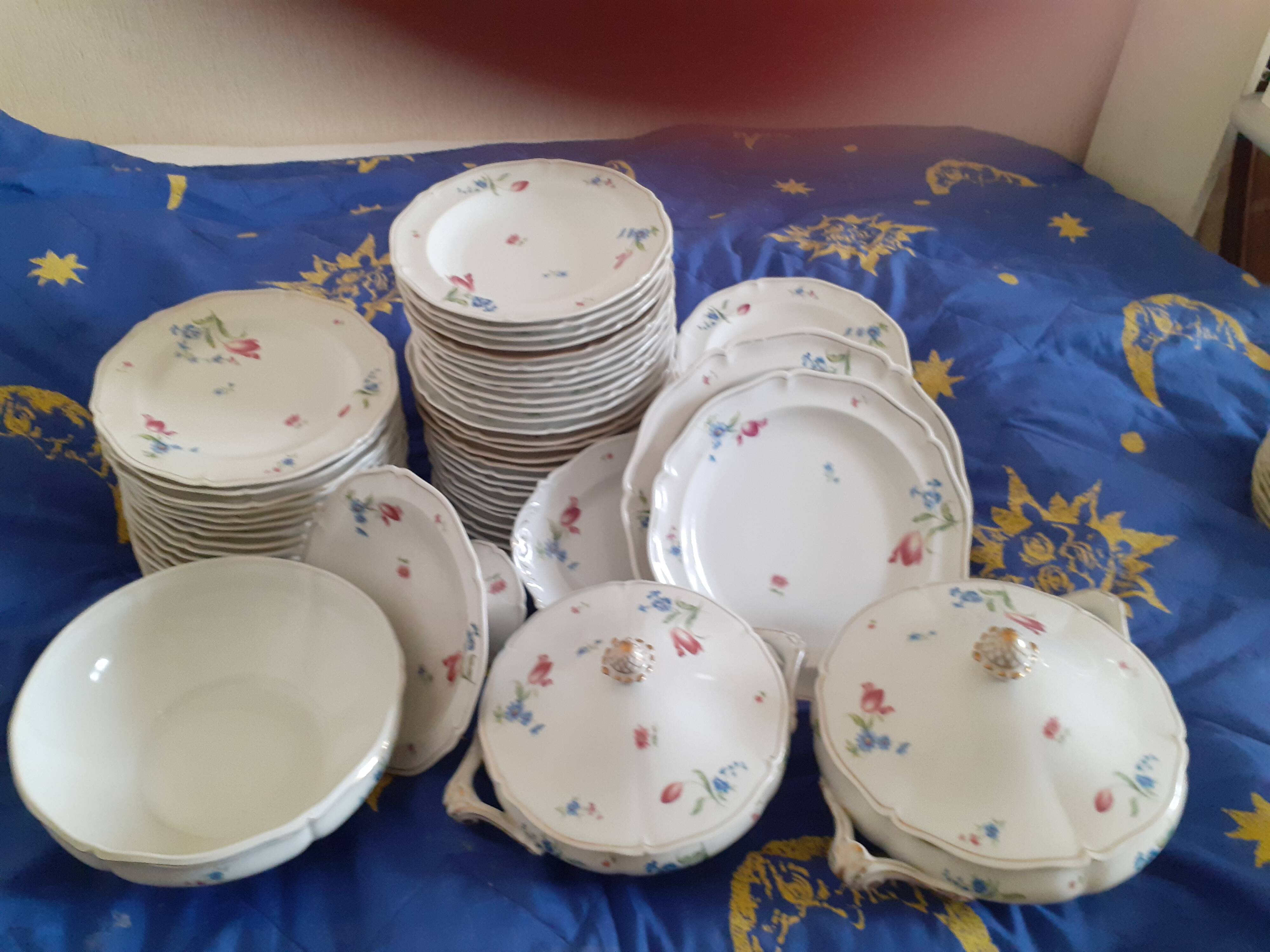 Limoges porcelain tableware