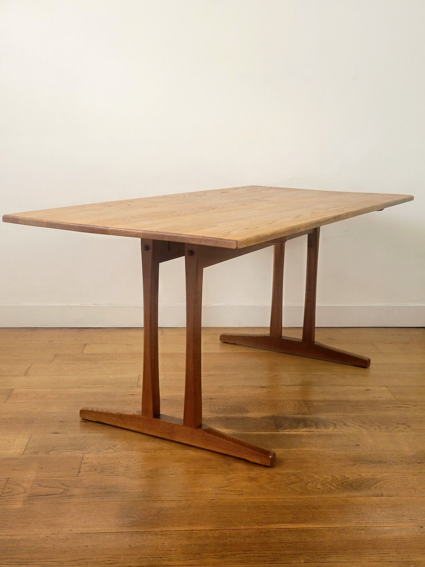 Vintage Børge Mogensen C18 Shaker table for FDB Møbler, Denmark 1965