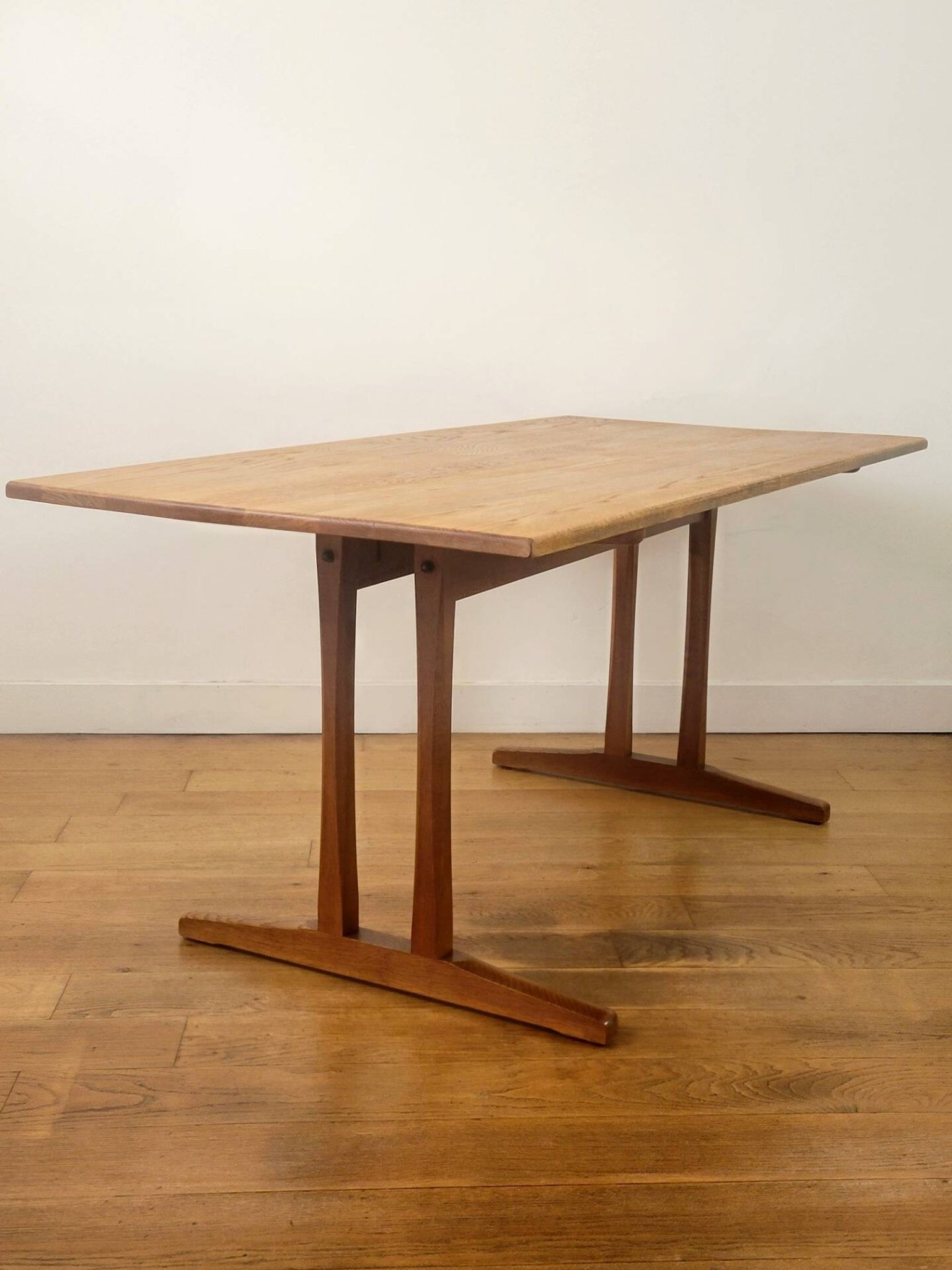 Vintage Børge Mogensen C18 Shaker table for FDB Møbler, Denmark 1965