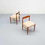 Teak Dining Chairs by H.W. Klein for Bramin 1960s