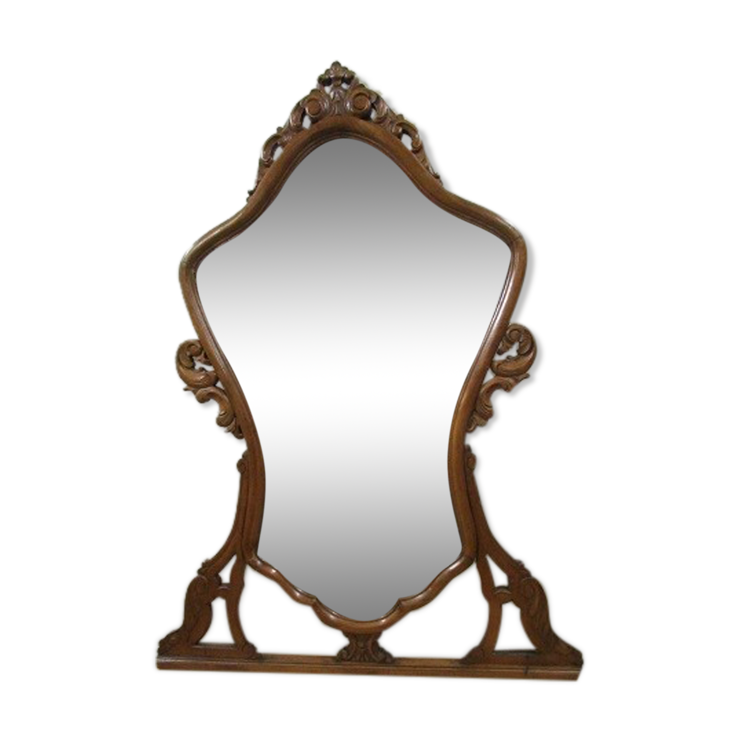 Antique mirror violin to pose or hang