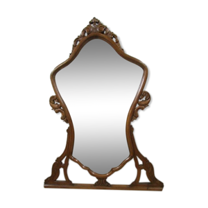 Miroir ancien violonné à poser