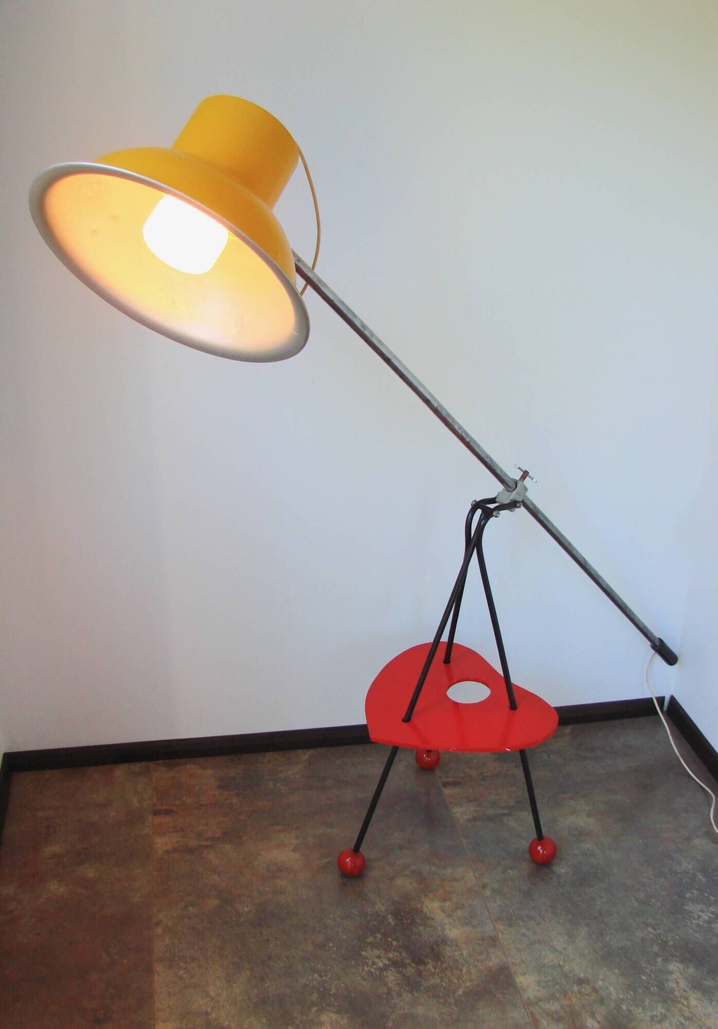 Lampadaire, Pologne, années 1960.