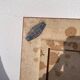 Marquetry wooden frame 30x36