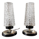 Pair of vintage lamps 1965