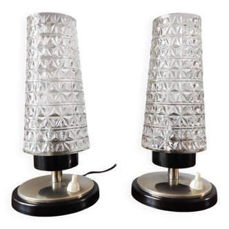 Pair of vintage lamps 1965