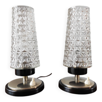 Pair of vintage lamps 1965