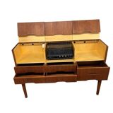 Vintage XL set: audio cabinet / wall cabinet