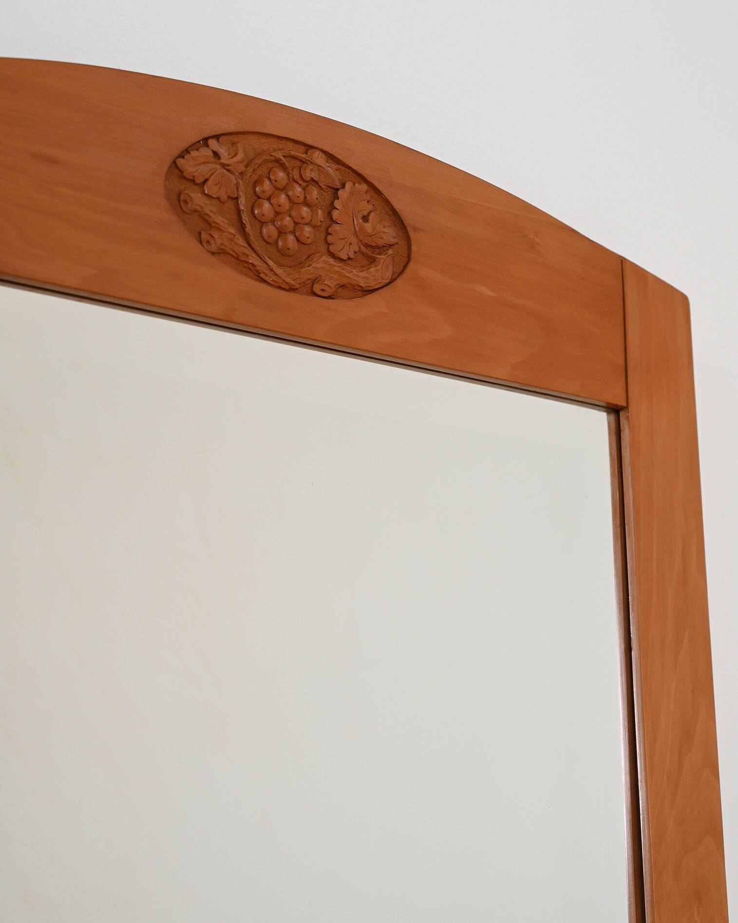 Birch wall mirror, Sweden, early 1900s