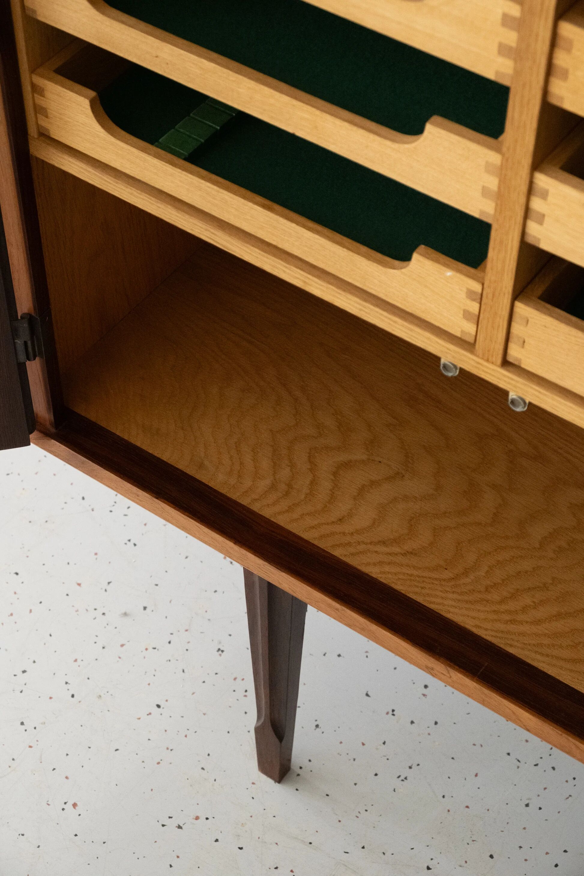 Danish Rosewood High Sideboard