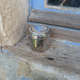 Old silver metal box hallmark AT