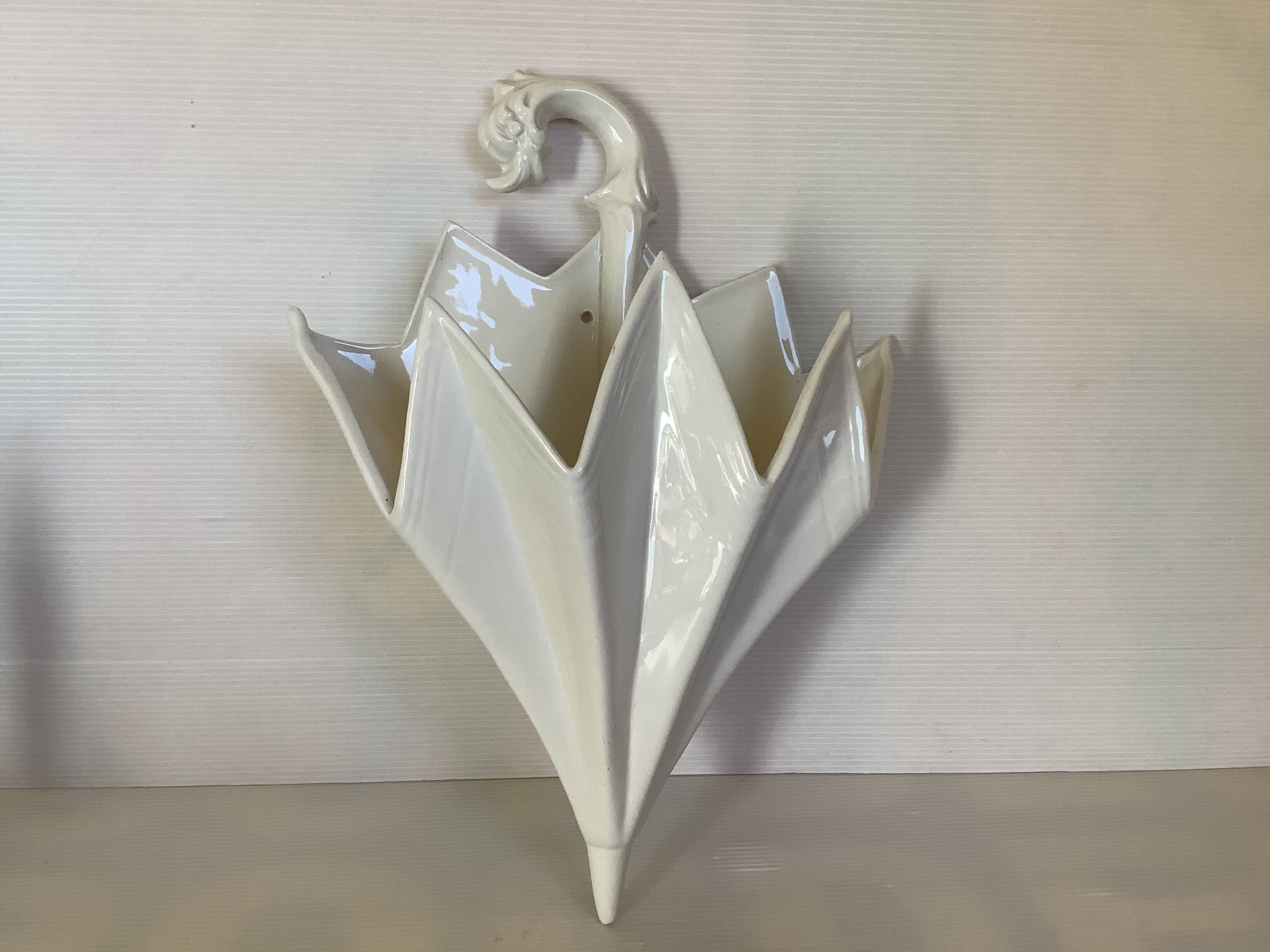 Italy umbrella-shaped flower vase