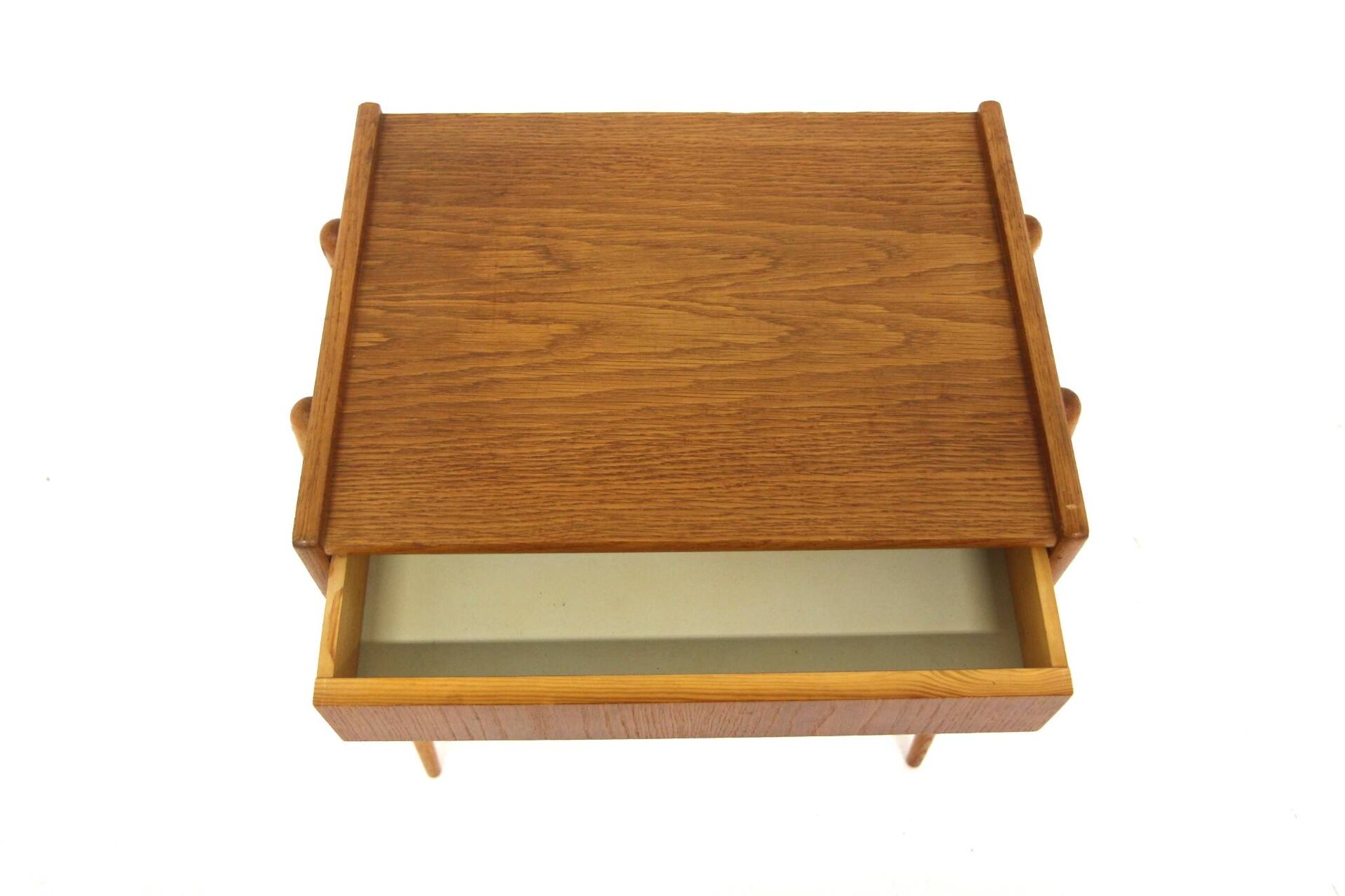 Scandinavian teak bedside table, AB Carlströms, Sweden, 1960