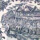 Duo d'assiettes anglaises