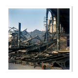 Photography destruction of the Halles de Paris 1972