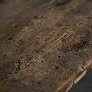Table à manger rustique primitive, France, années 1900