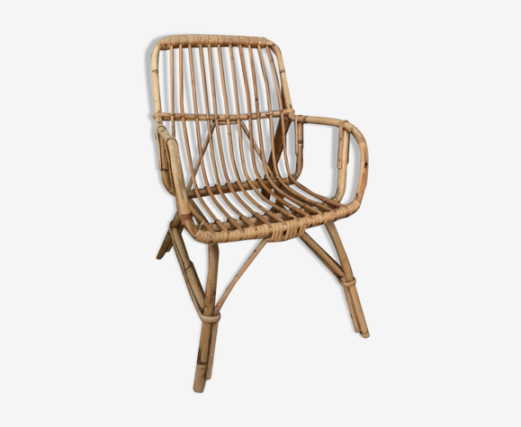 Fauteuil en rotin