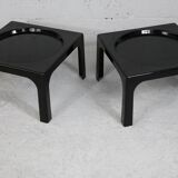 Paire de table basses space age en fibre de verre, circa 1970