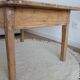 Table basse de ferme en bois brut pin et chêne