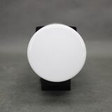 Mid-century wall light in bakelite and glass, 1960s