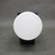 Mid-century wall light in bakelite and glass, 1960s