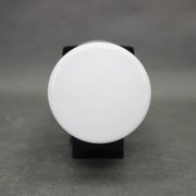 Mid-century wall light in bakelite and glass, 1960s