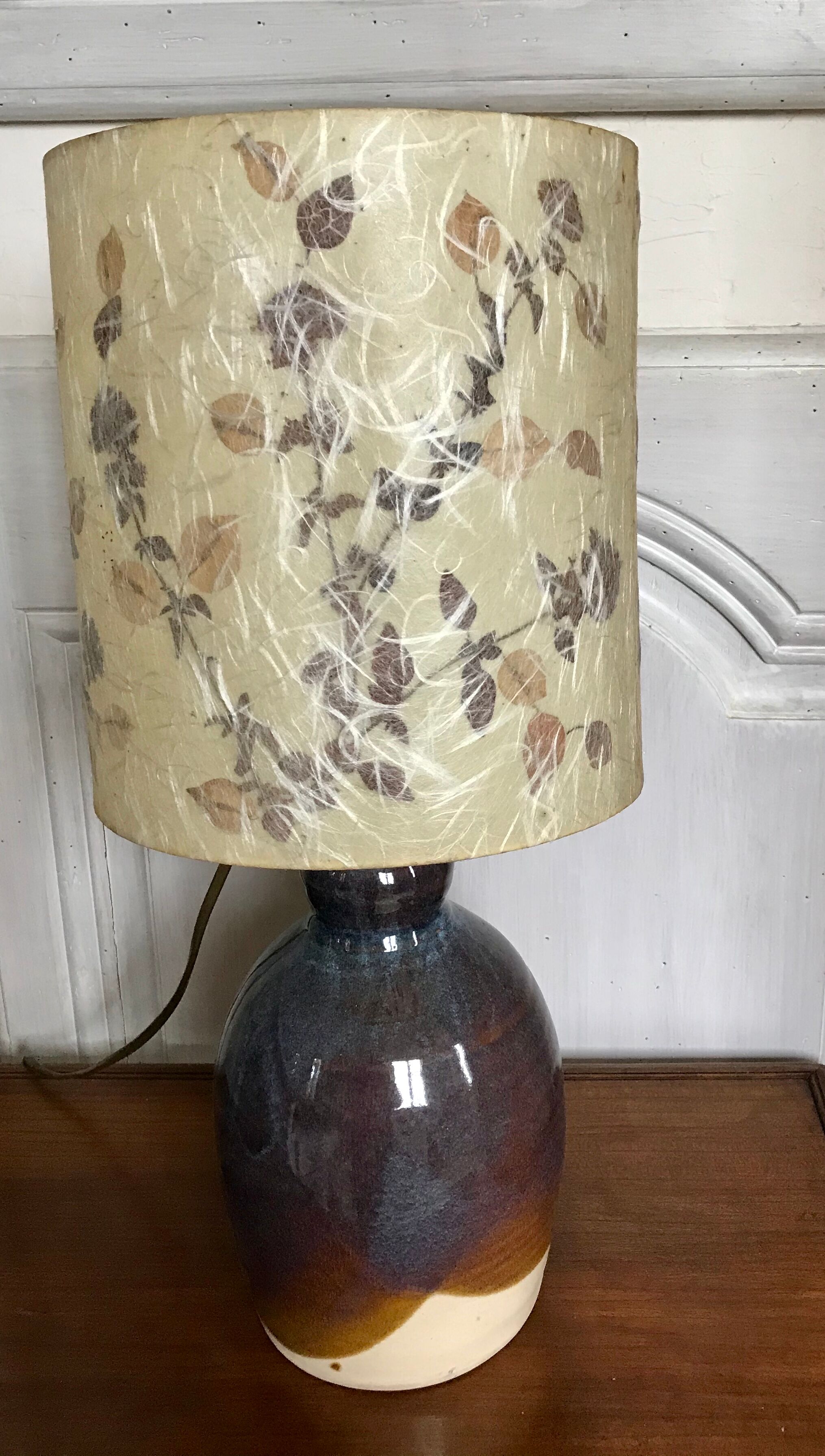 Vintage ceramic lamp