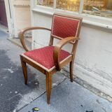 Wooden bridge armchair, 1940