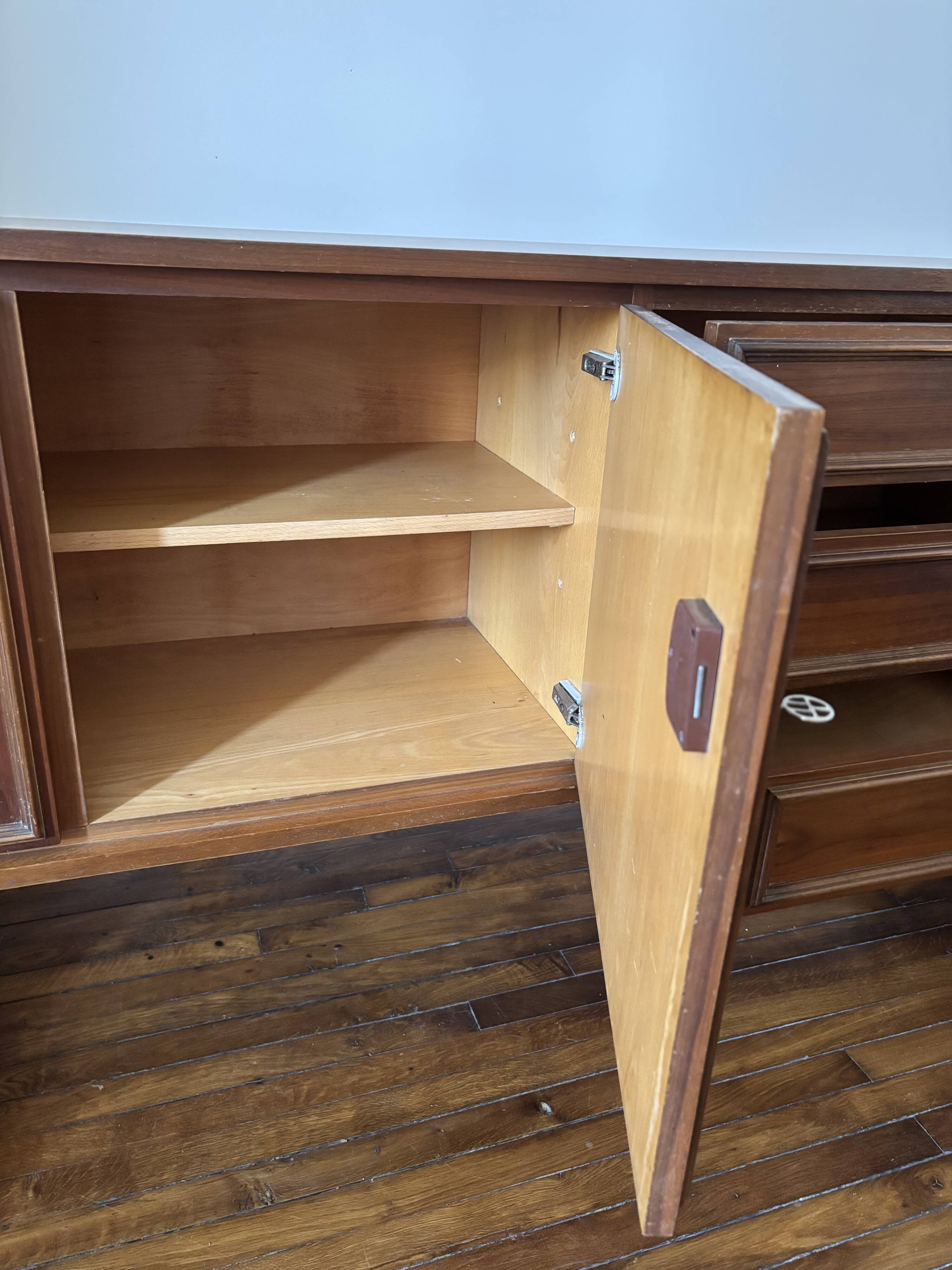 vintage enfilade in rosewood