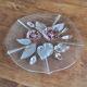 Cake or dessert dish in glass