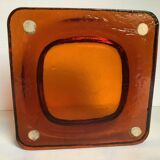 Square glass tray