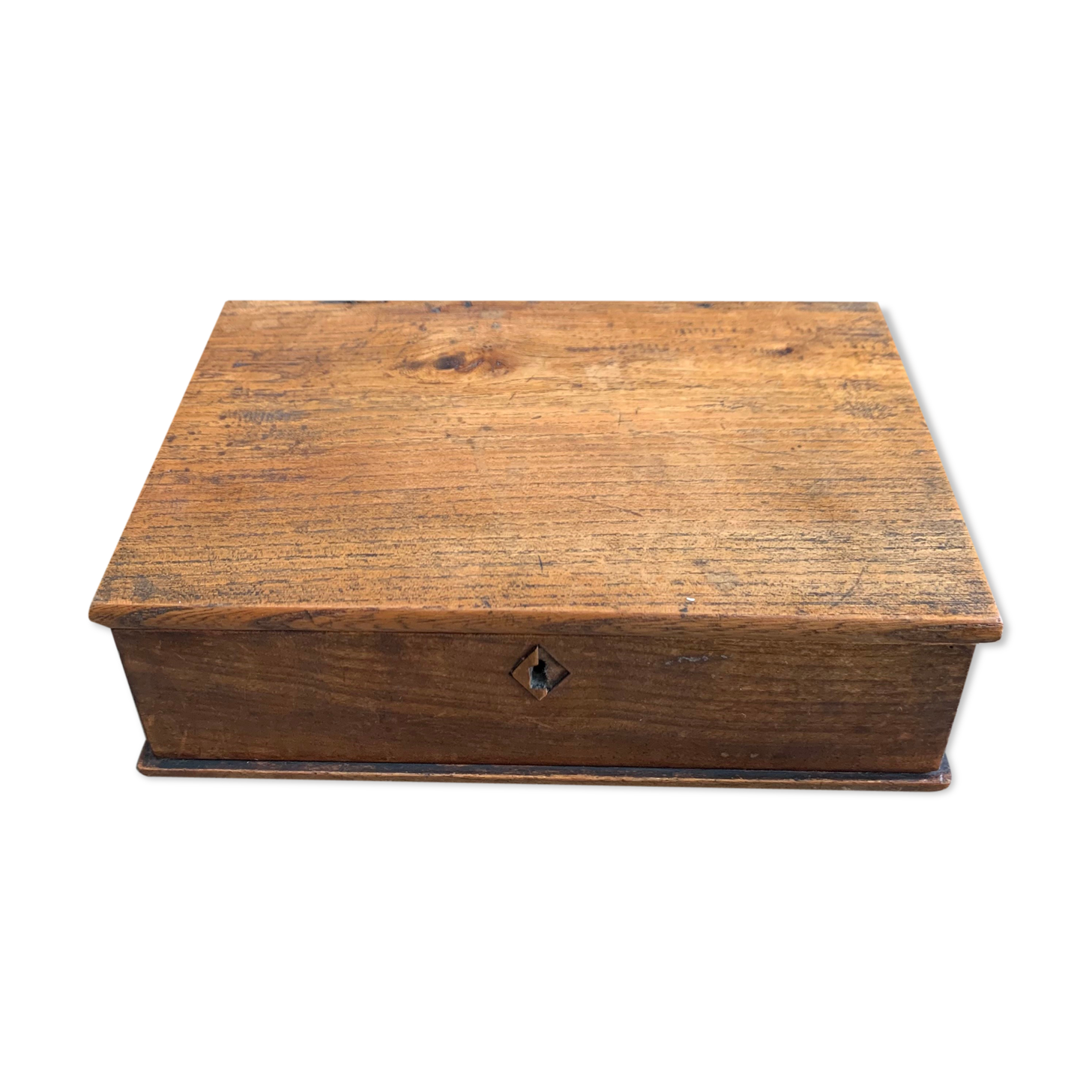 Ancient wooden storage box