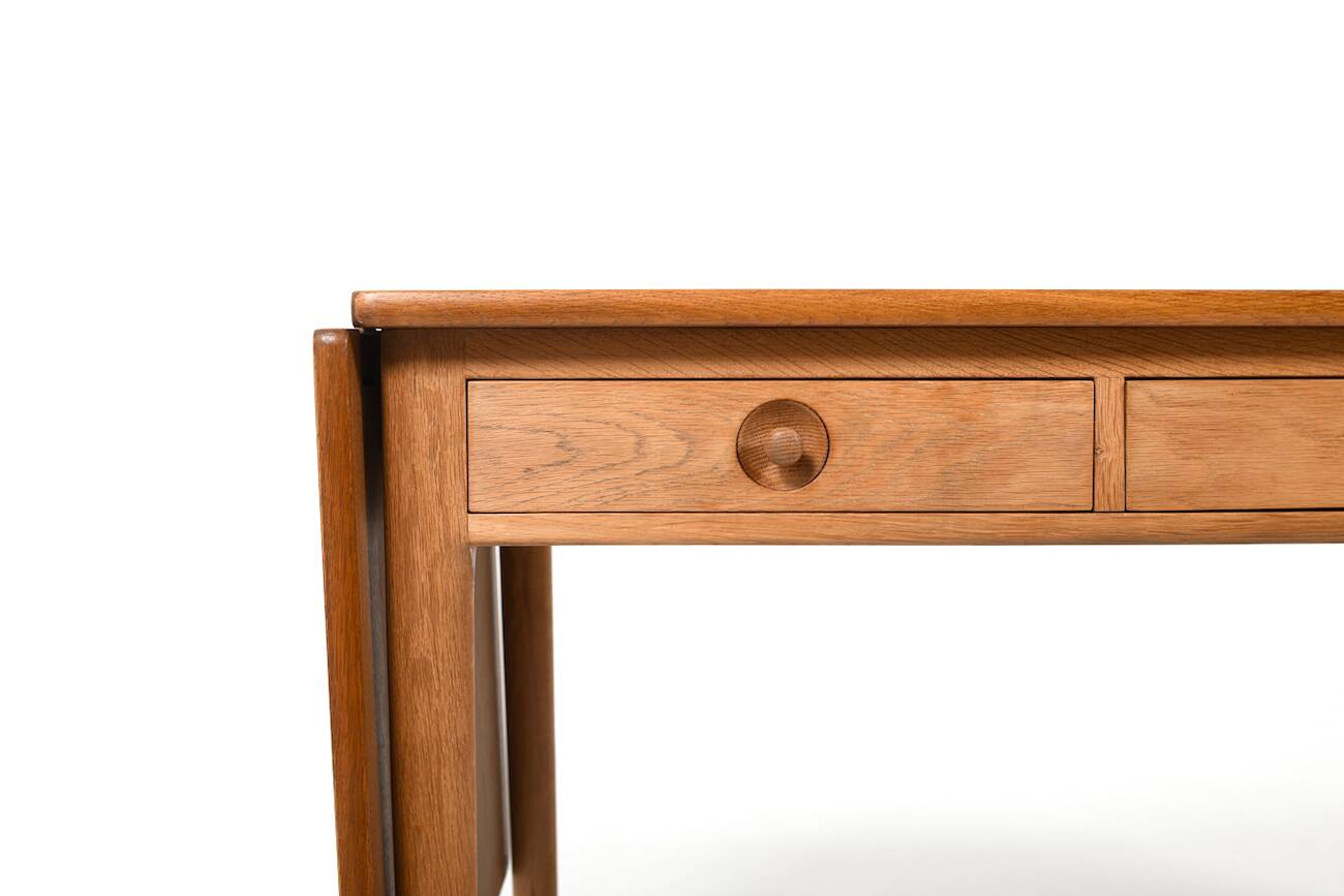 Fine Danish Hans J. Wegner Desk AT-305 Andreas Tuck 1950s.