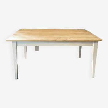 Table bicolore