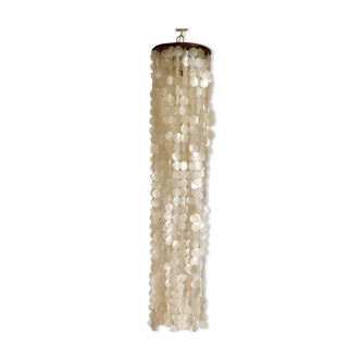 Suspension mother-of-pearl cascade tassel vintage XL