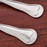 Christofle - Set of 2 table spoons, Chinon violin model, in silver-plated metal