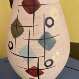 Large vase abstract motif West-Germany