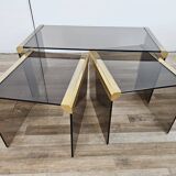 Tables gigognes T35 de Pierangelo Gallotti pour Gallotti e Radice