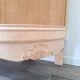 Low buffet in renovated solid cherry wood – Revisited Louis XV style – 250 cm