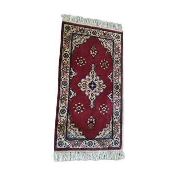 Small Persian rug from the 1960s.