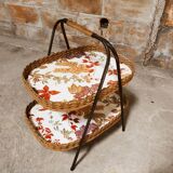 Vintage servant display or magazine holder