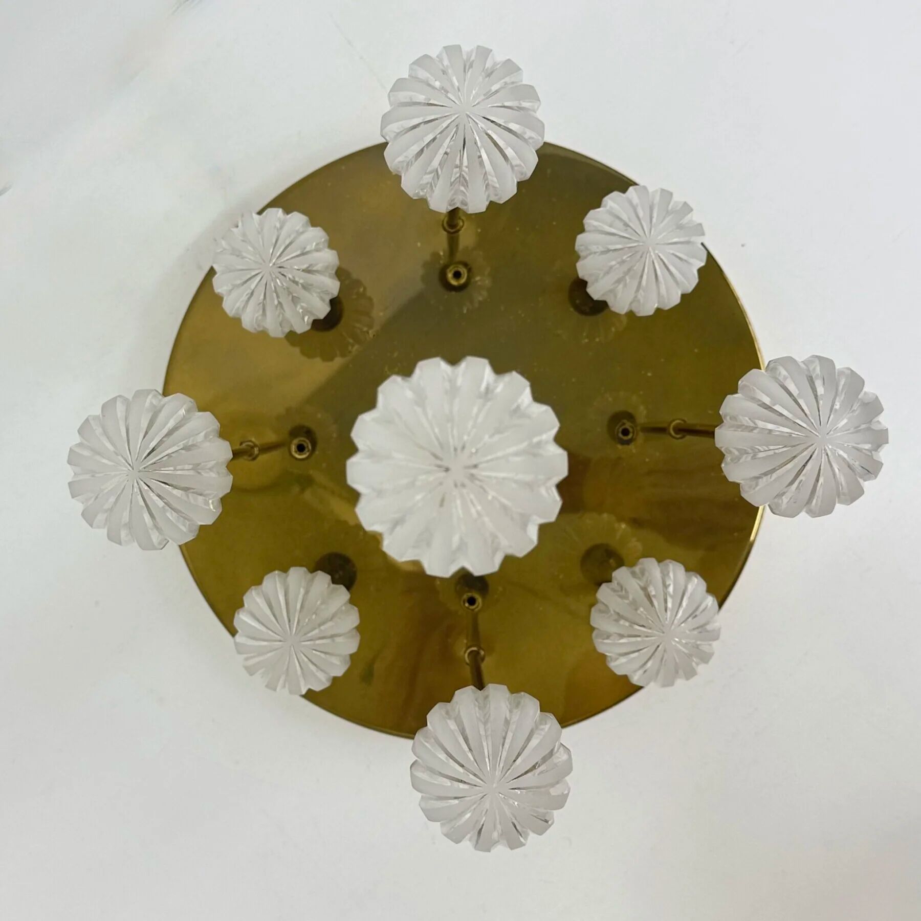 Mid-century design Christoph Palme ceiling lamp, 1980s