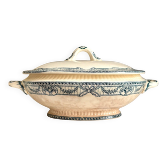 Salins ironware soup tureen, "Directoire" service