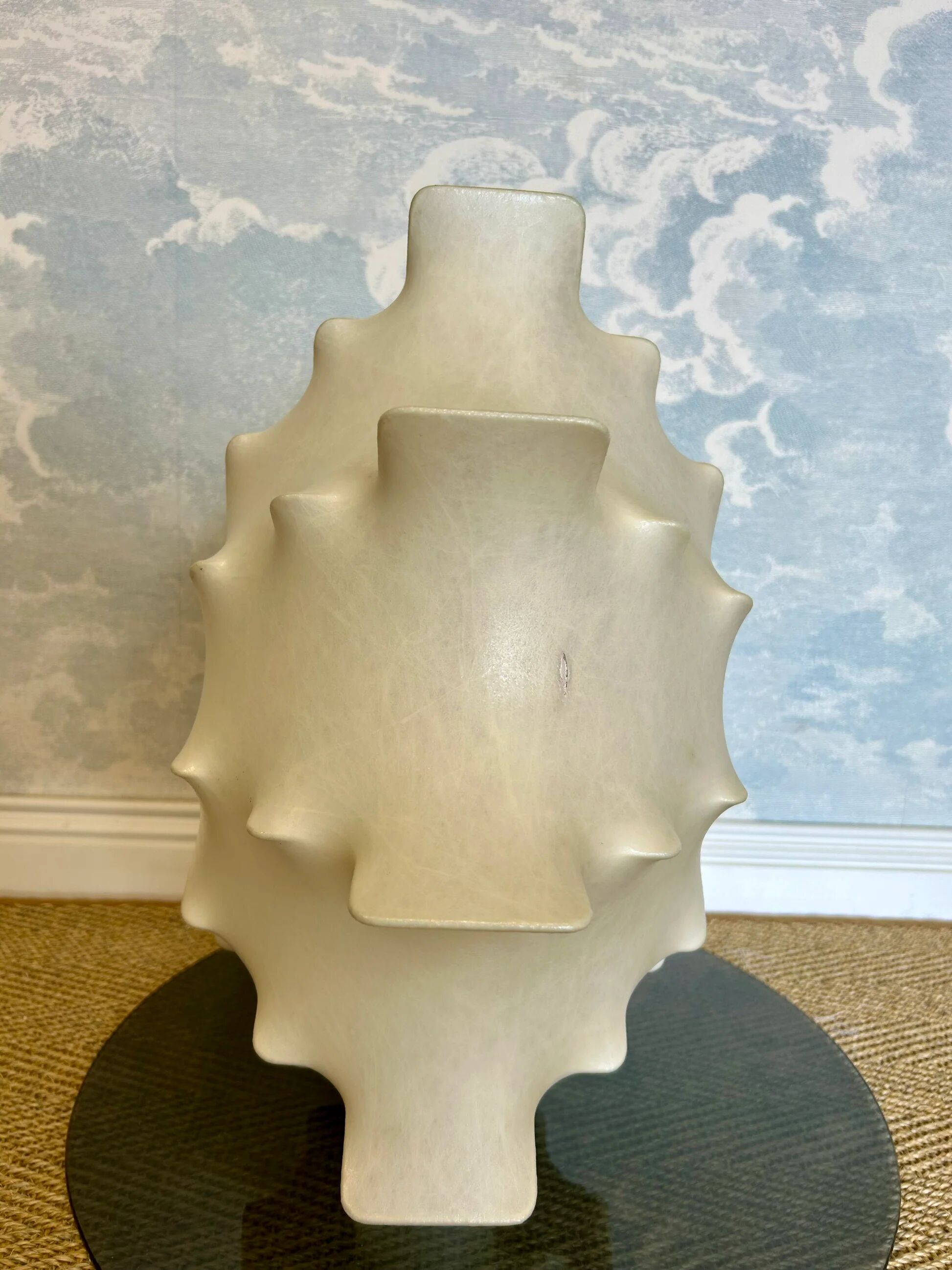 Suspension Cocoon by Goldkant, Germany, 1960s, in the style of Taraxacum S by Castiglioni FLOS.