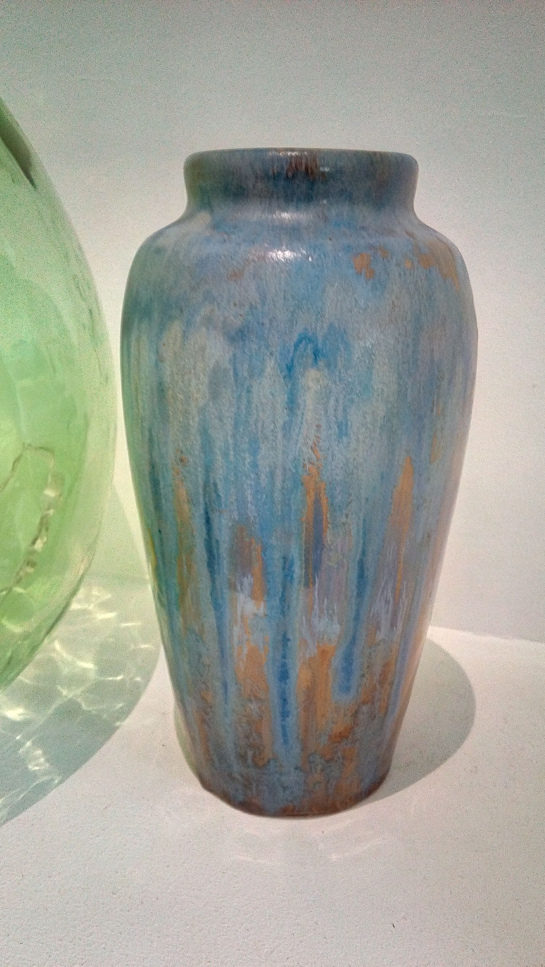 Vase in enamelled sandstone Pierrefonds