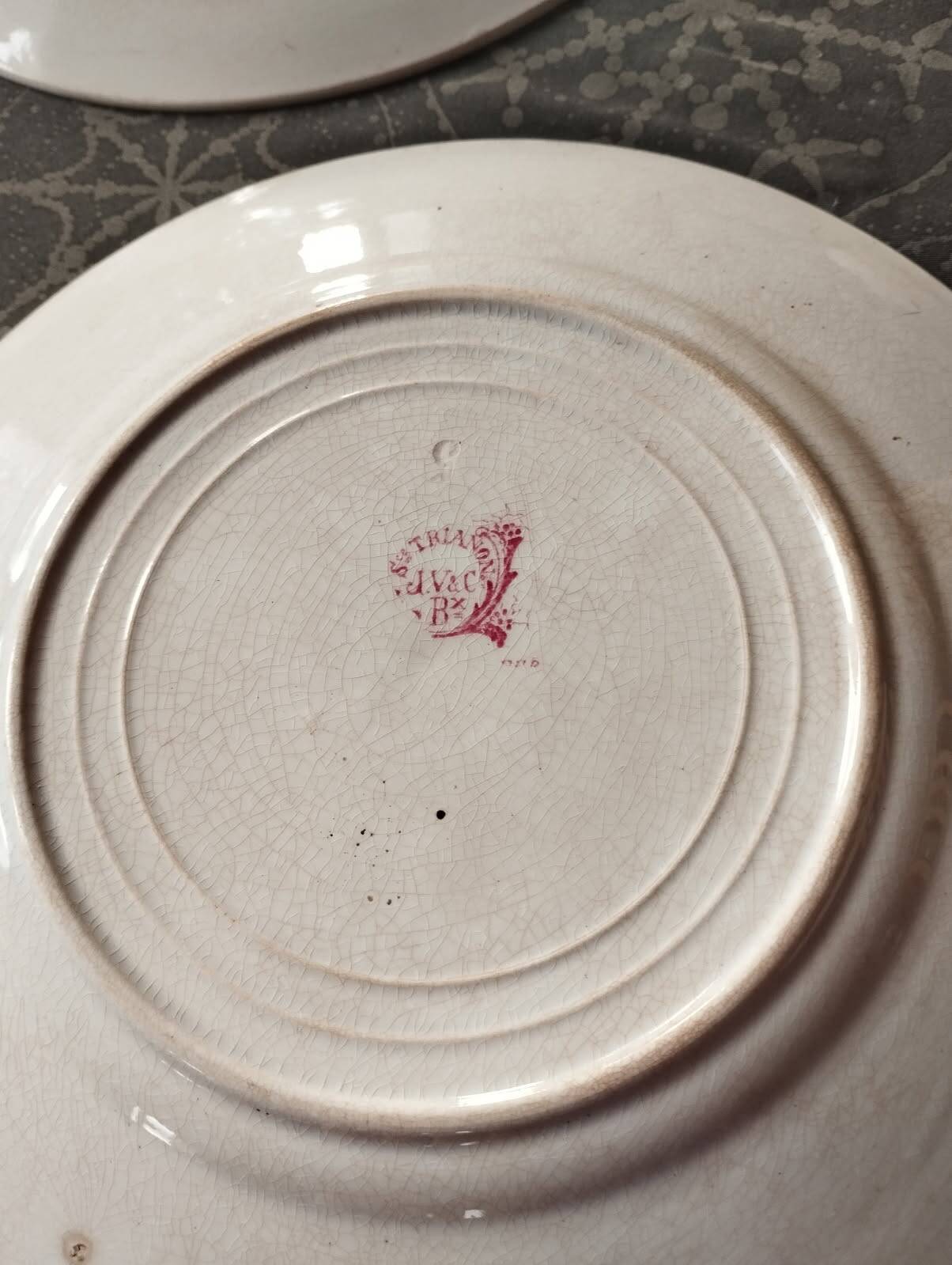 Old plates model Trianon